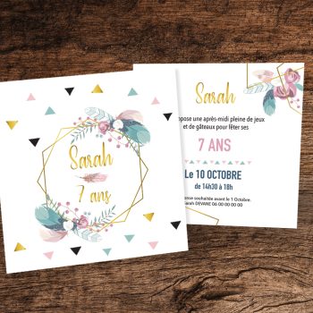 Invitation anniversaire