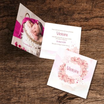 Faire-part de naissance